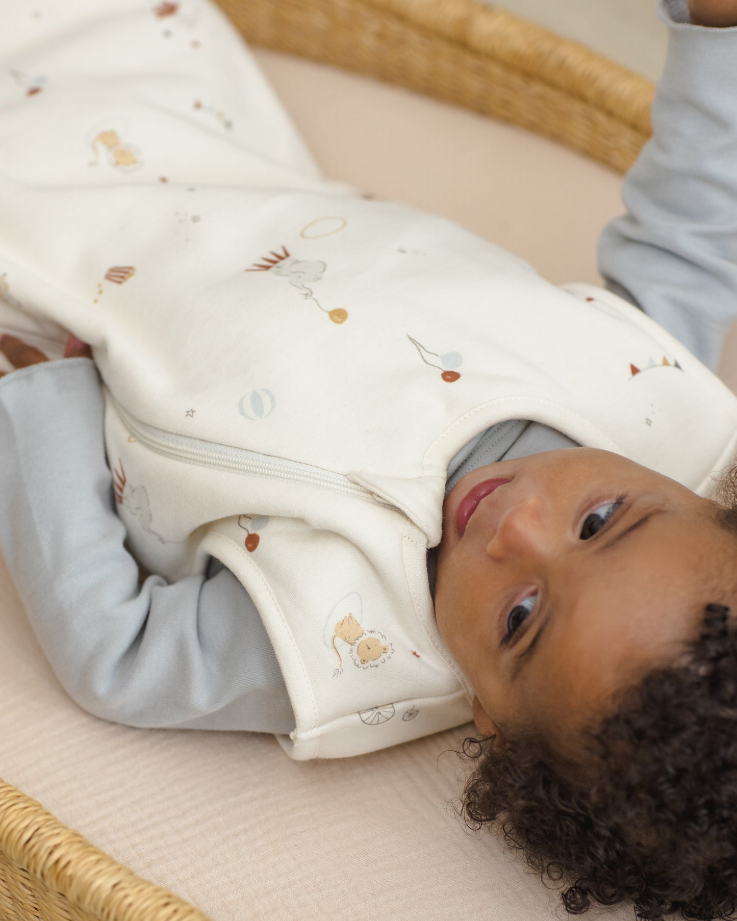 Quincy Mae Jersey Sleep Bag in Carnival