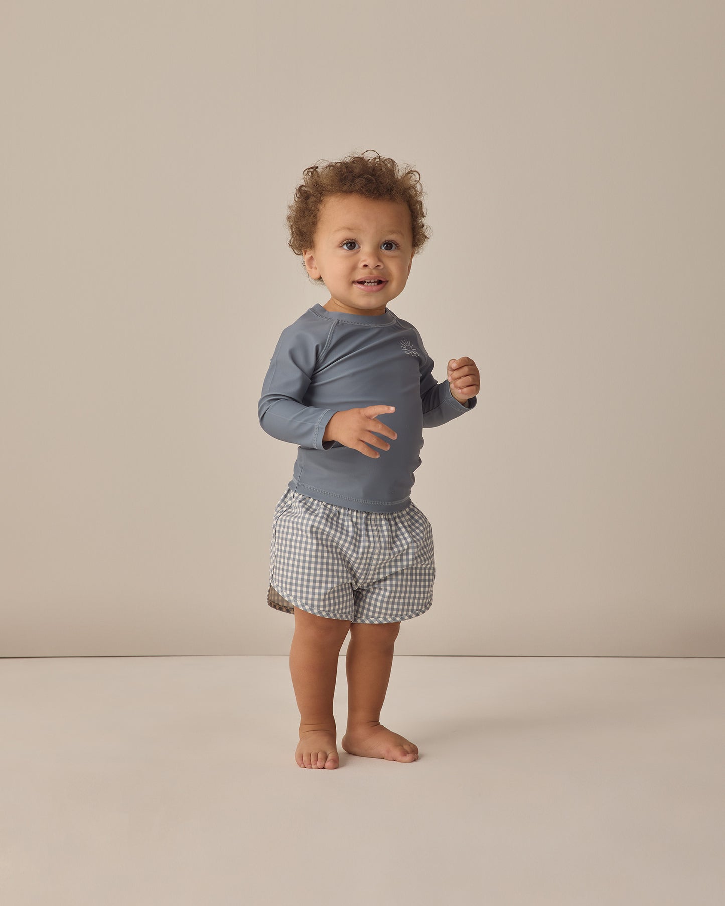 Quincy Mae Rashguard in Ocean