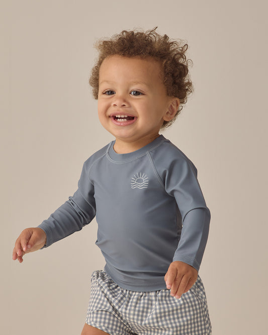 Quincy Mae Rashguard in Ocean