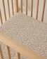 Quincy Mae Bamboo Crib Sheet in Blue Floral