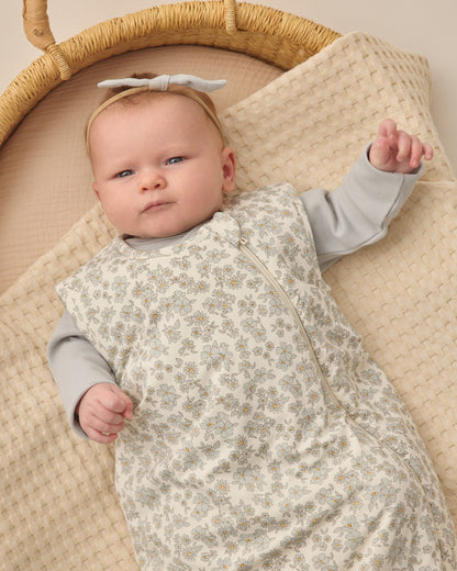 Quincy Mae Bamboo Sleep Bag in Blue Floral