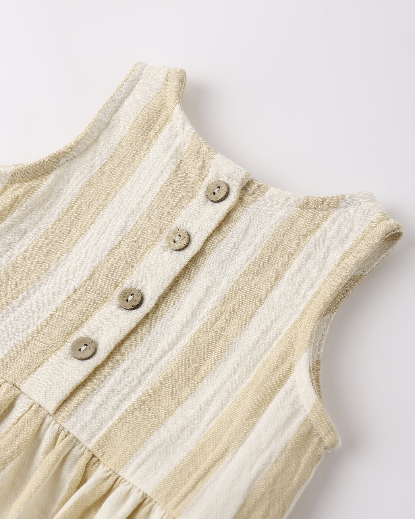Quincy Mae Skirted Tank Romper in Summer Stripe