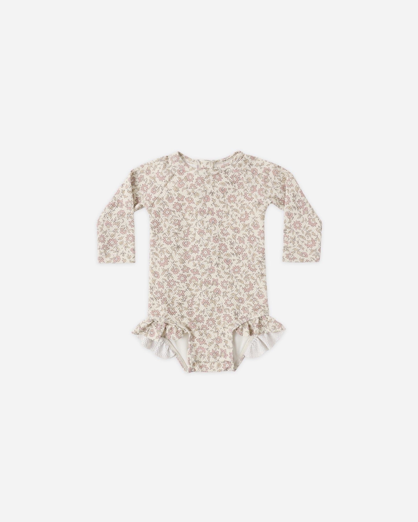 Quincy Mae Olivia Rashguard One-piece in Dahlia