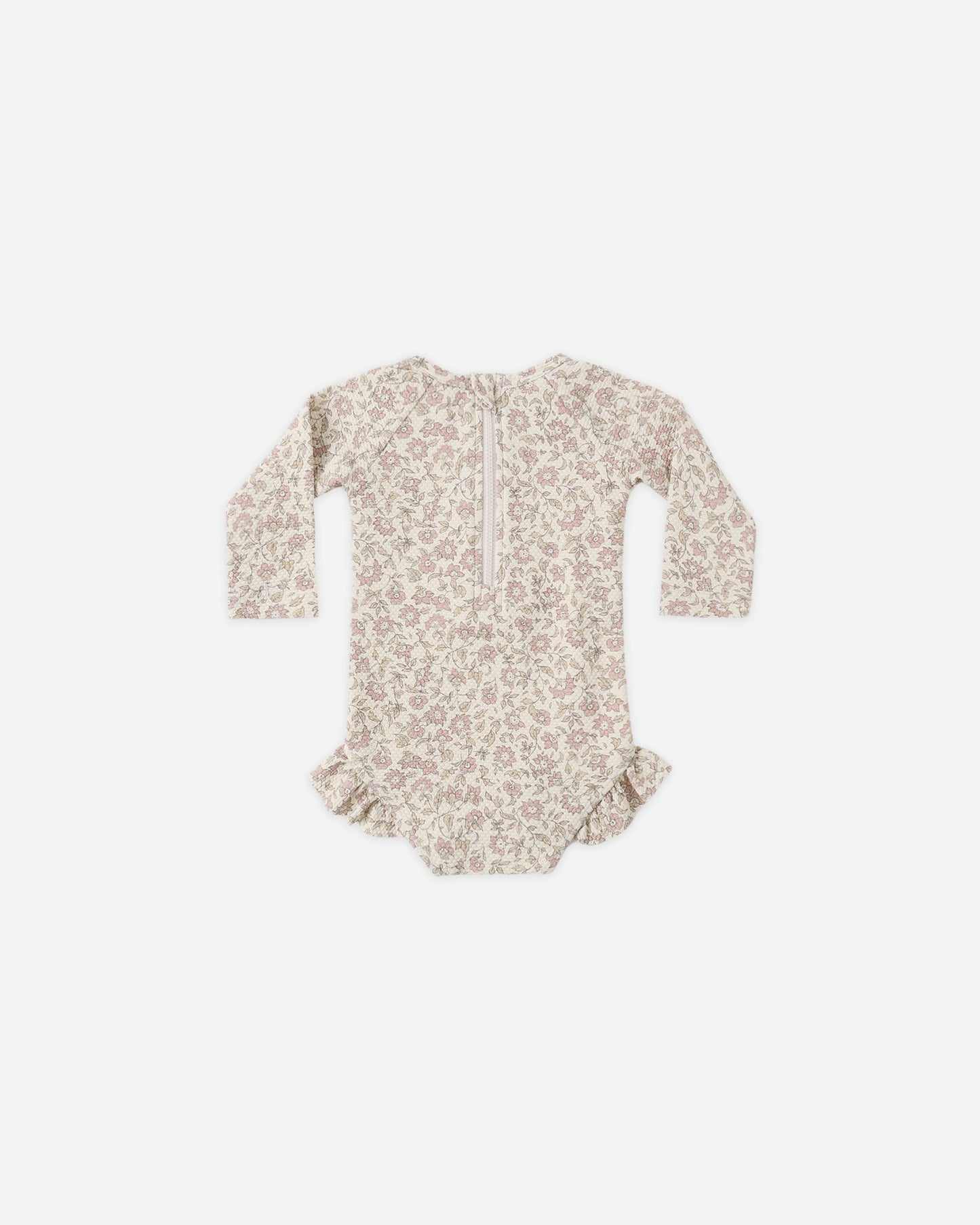 Quincy Mae Olivia Rashguard One-piece in Dahlia