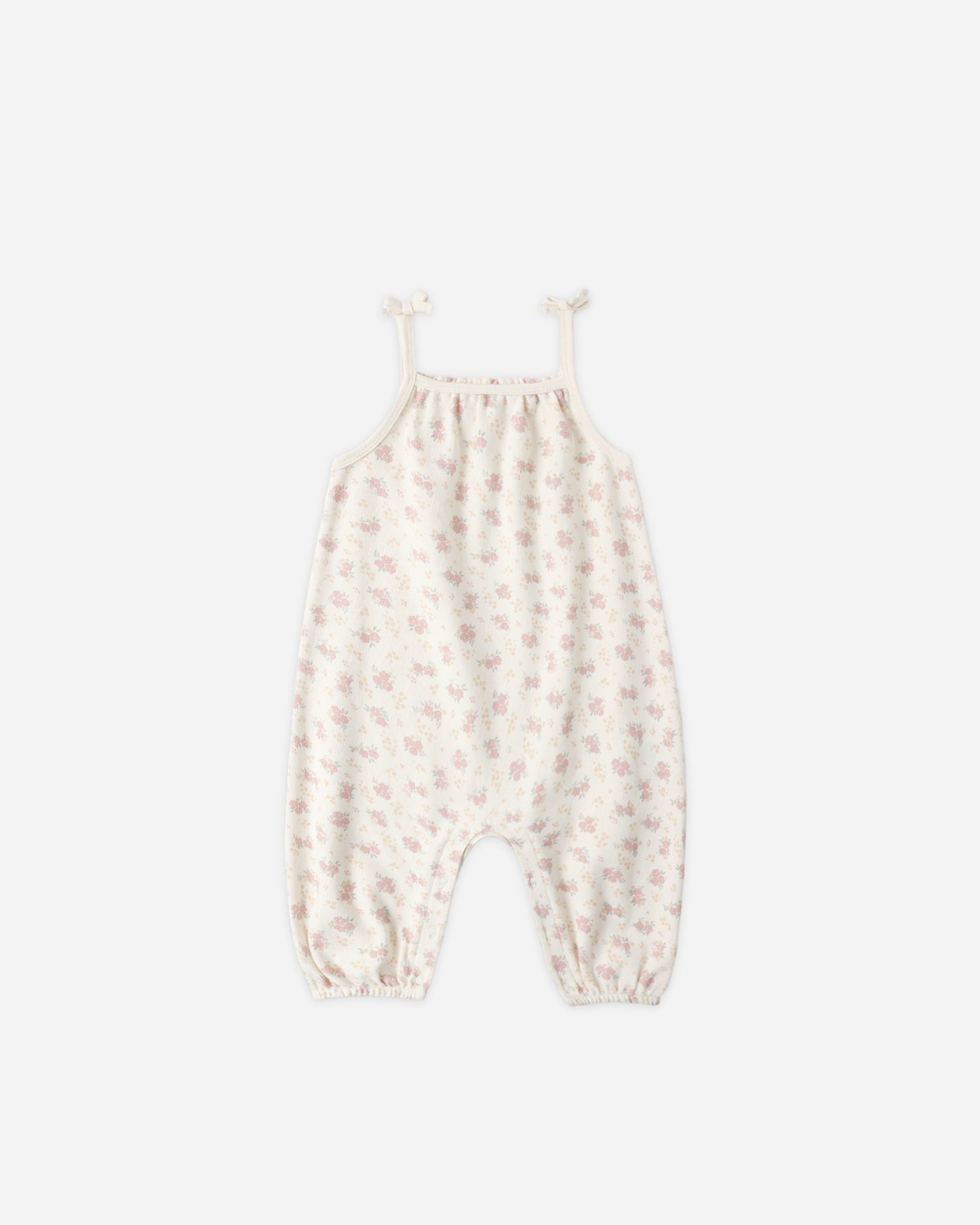Quincy Mae Smocked Jumpsuit in Flower Field