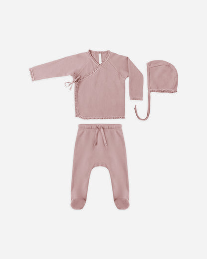 Quincy Mae Take Home Set in Mauve