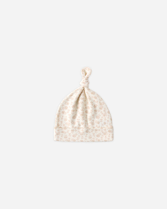 Quincy Mae Knotted Baby Hat in Ditsy