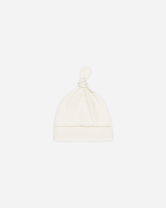 Quincy Mae Knotted Baby Hat in Natural