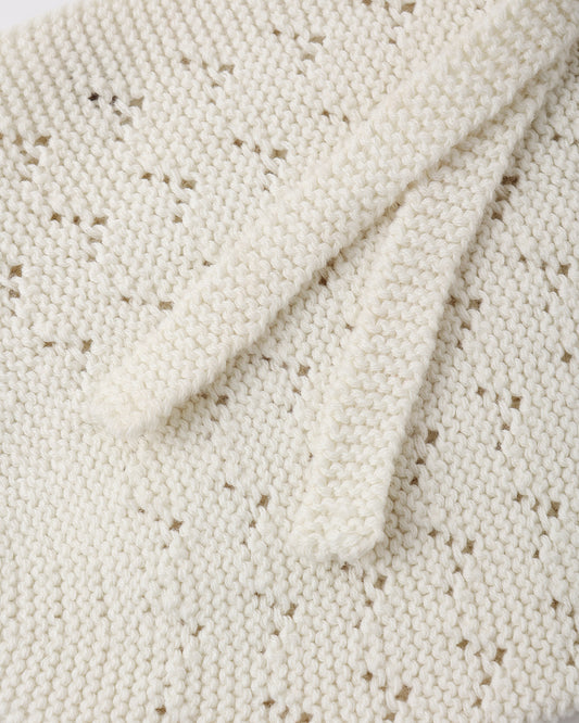 Quincy Mae Knit Bonnet in Natural