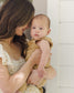 Quincy Mae Waffle Jumpsuit in Honey