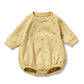 Wilson & Frenchy Waffle Romper in Little Lemon