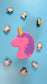 Happy Hippo Unicorn Bath Bomb with Shoe Charm