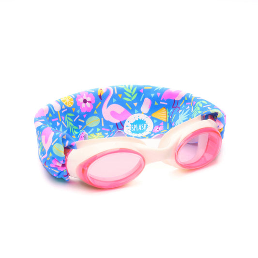 Splash Swim Goggles in Flamingo Pop