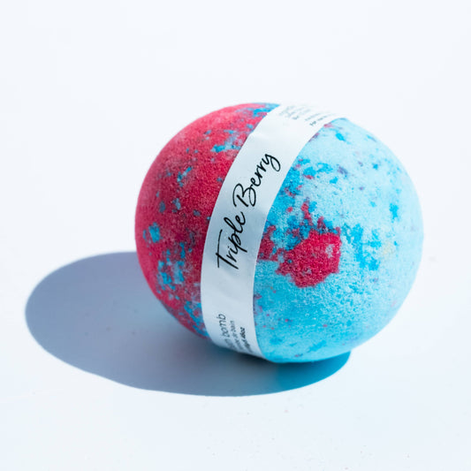 Happy Hippo Bath - Triple Berry - Original Bomb - Wrapped
