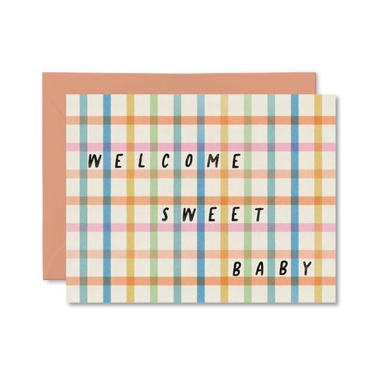 Pretty by Her - Welcome Sweet Baby Card