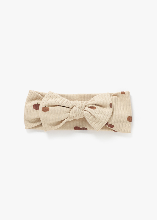 Mila & Co. Ribbed Headband in Pumpkin