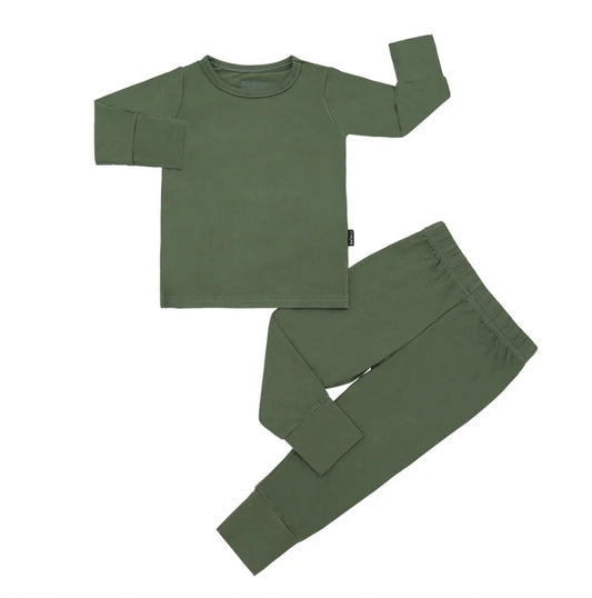 Belan J 2 Piece PJ Set in Evergreen