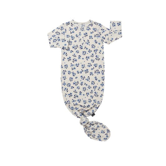 Belan J Knotted Sleep Gown in Bluebell