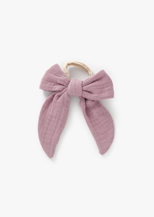 Mila & Co. Fable Bow in Mauve