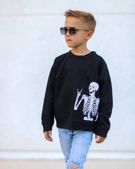 Holland Ave “Rocker Skelly” Sweatshirt