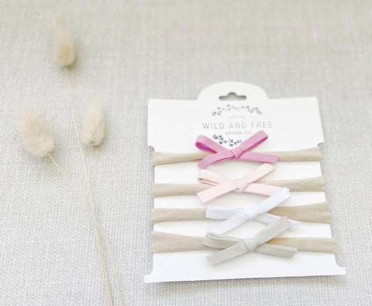 Wild and Free Design Co. Petite Bow Set