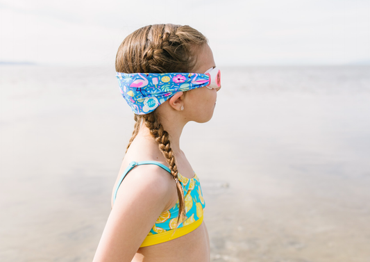 Splash Swim Goggles in Flamingo Pop