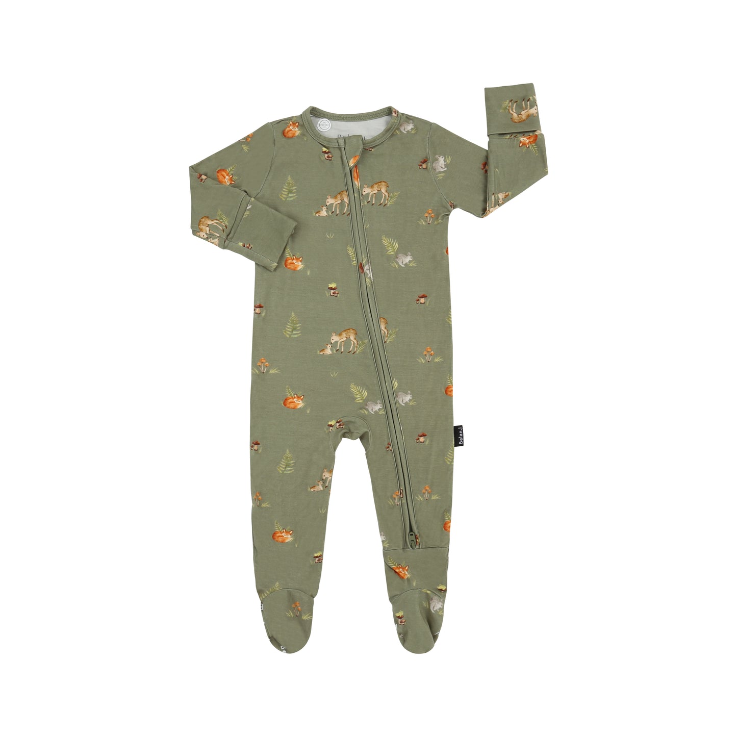 Belan J Bamboo Footed Sleeper in Forest Friends