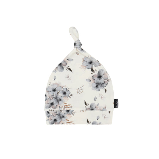 Belan J Knotted Infant Hat in Frosty Floral
