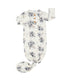 Belan J Knotted Sleep Gown in Frosty Floral