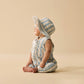 Wilson and Frenchy Organic Cotton Growsuit in Deep Blue Stripe