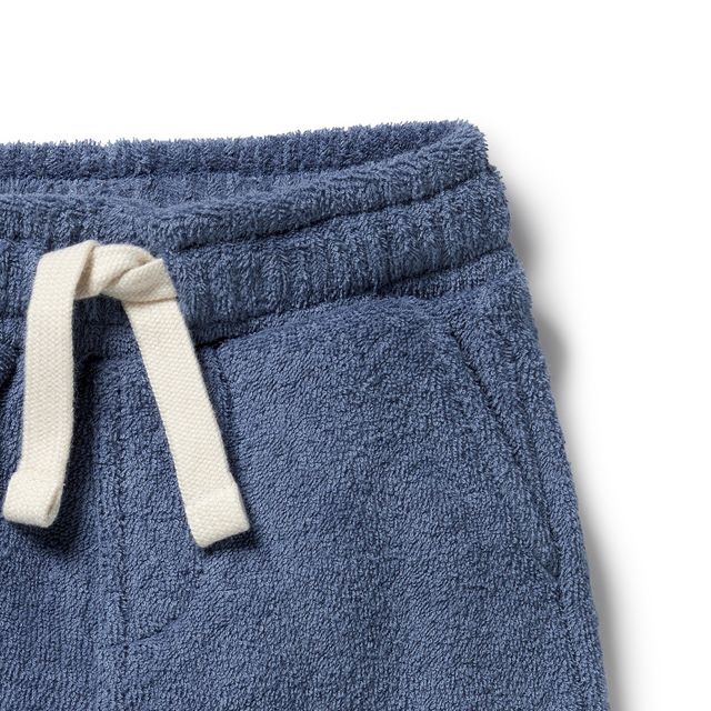 Wilson and Frenchy Organic Cotton Terry Short in Deep Blue