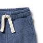 Wilson and Frenchy Organic Cotton Terry Short in Deep Blue