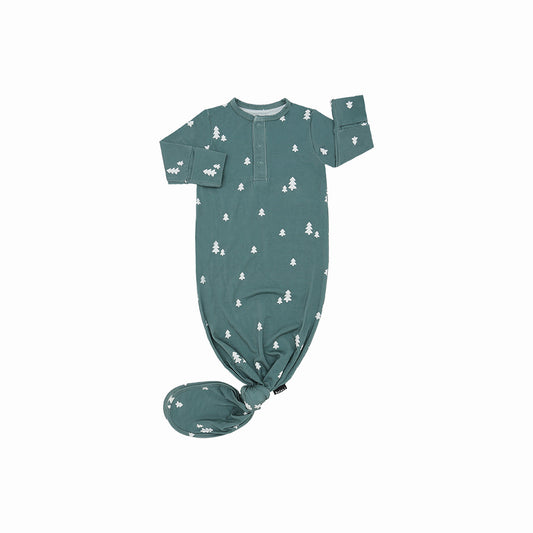 Belan J Knotted Sleep Gown in Tiny Trees