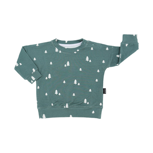 Belan J Bamboo Sweatshirt in Tiny Trees